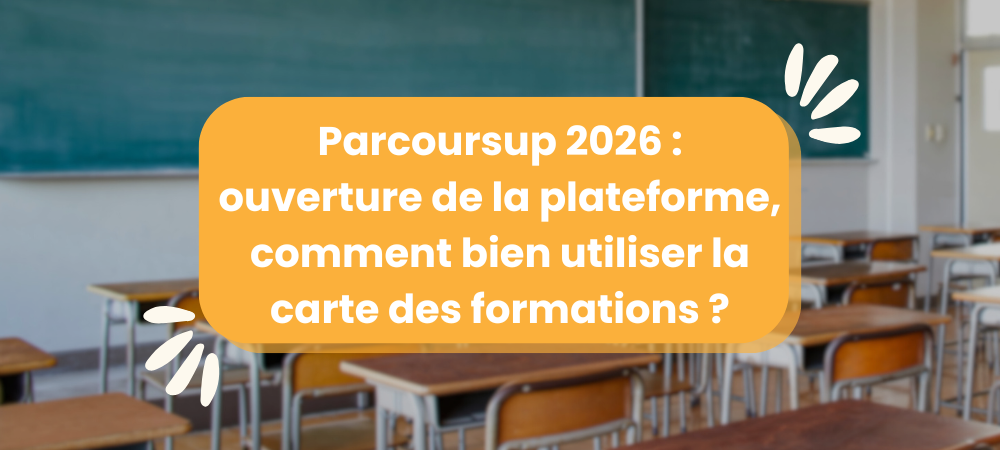 Lire la suite à propos de l’article Parcoursup 2026 : ouverture de la plateforme, comment bien utiliser la carte des formations ?